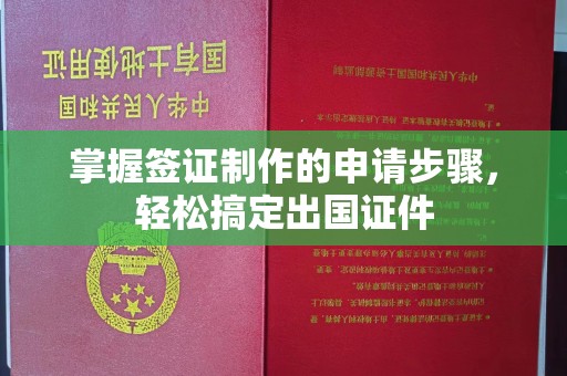凤凰掌握签证制作的申请步骤，轻松搞定出国证件