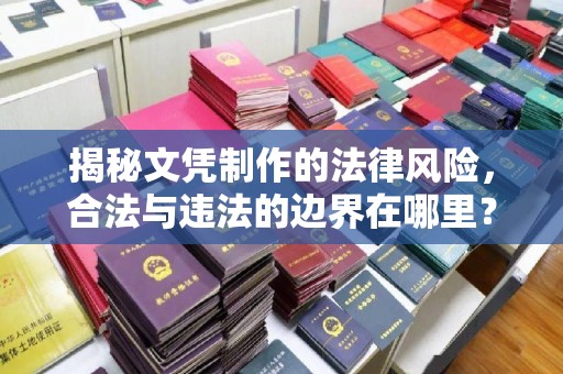凤凰揭秘文凭制作的法律风险，合法与违法的边界在哪里？