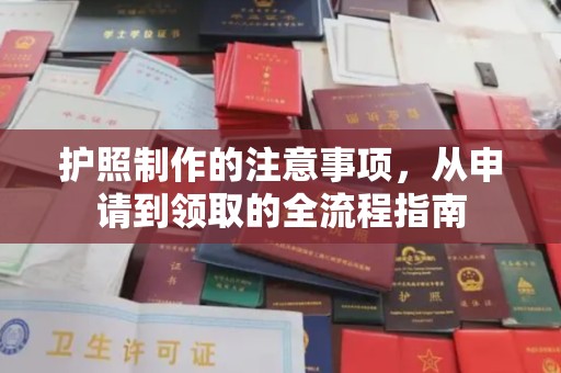 凤凰护照制作的注意事项，从申请到领取的全流程指南